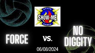 06/08/2024 Force vs No Diggity (Show-Me State Games)