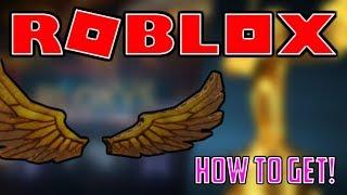 HOW TO GET THE DIY GOLDEN BLOXY WINGS! (ROBLOX The 6th Annual Bloxys Event 2019 #1)