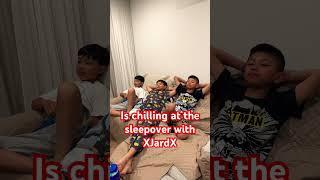 Sleepover with XJardX and our friend #music #XJardX