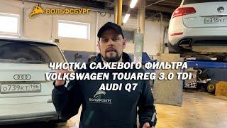 Чистка сажевого фильтра Audi, Volkswagen