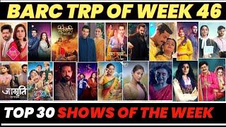 Barc Trp Of This Week 46 (2024) | Here are the TOP 30 Shows of the week