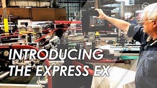 Lawson Express EX Automatic Screen Printing Press Demo