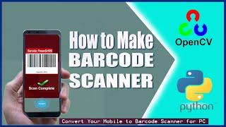 Make Barcode Scanner using Python || Barcode + QR Code Scanning Tutorial || OpenCV || AI Tutorials