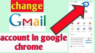 how to change gmail account in google chrome ||  change default gmail account chrome ||