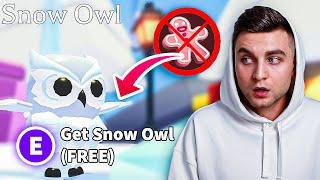 СНЕЖНАЯ СОВА БЕЗ ПЕЧЕНЕК в Адопт Ми Роблокс? Как получить Snow Owl БЕСПЛАТНО в Adopt Me Roblox Брайс