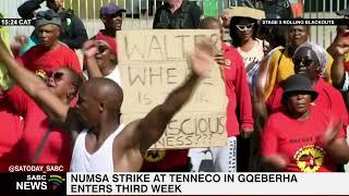 Numsa strike at Tenneco in Gqeberha enters its third week, oppose 42% salary cut