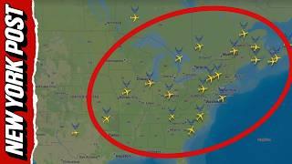 US military planes on the move – as warship heads to the Mideast