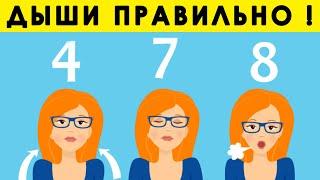 Техника Осознанного Дыхания "4-7-8" улучшает работу Головного Мозга, Сон и Замедляет Старение