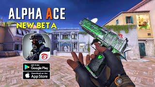 Alpha Ace - NEW Beta FPS Gameplay (Android/iOS)