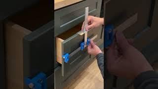 Install Cabinet Handles with King & Charles Jig