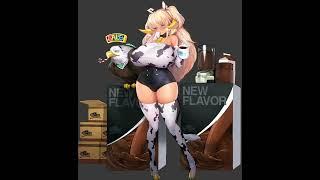 Last Origin|Dark Elven Forest Ranger|Cowgirl Bikini Skin|LIVE2D|Censored & Uncensored