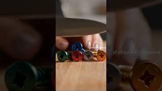 INSANE! This Guy Cuts Through STEEL SCREWS With Just a Kitchen Knife‼️ #ytshorts