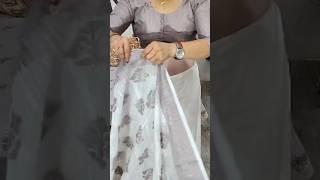How to wear Cotton Silk Saree in 1 minute