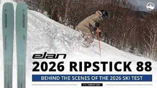 2026 Elan Ripstick 88 - 2026 SkiEssentials.com Ski Test - Behind The Scenes