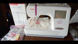 Janome embroidery machine model Memory Craft 350E @81501