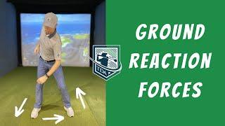 GOLF Ground Reaction Forces - How To Use The Ground Properly In The Golf Swing