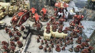 Mechanicum vs World Eaters - Warhammer Horus Heresy Battle Report