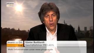 Flüchtlingskrise: Günter Burkhardt (Pro Asyl) im Tagesgespräch am 09.03.2016