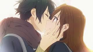 horimiya kiss scene || horimiya the missing pieces episode 10 (jealousy)