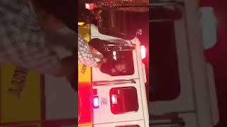 Firemen donating to the borderline victims family ,