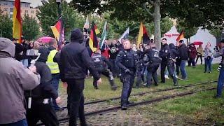 Großer bräunlicher Spaziergang zum  Tag der Deutschem Einheit in Gera