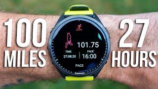 I Ran 100 Miles with the Garmin Forerunner 965 - My Settings / Battery Life Explained!