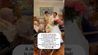 On her wedding day my sister surprised her old age home friends She visits every week ￼️
