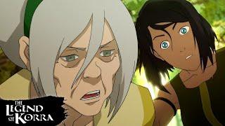 Toph Guides Korra Through Her Visions  | Full Scene | The Legend of Korra