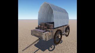 Rust Edit | Custom Prefab | Wild West Carriage