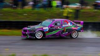 Mevlud Meladze Drift overtake BMW E36 2JZ 600HP / მევლუდ მელაძე დრიფტი | Georgian Drift Series 2021