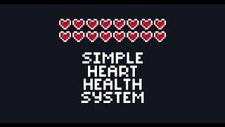 Simple Heart Health System - Unity Asset Store