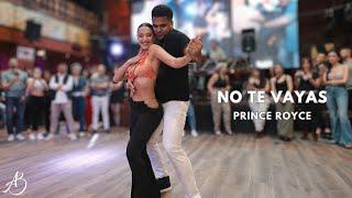 NO TE VAYAS - PRINCE ROYCE / ANTONI Y BELEN / Bachata Fusion en Madrid