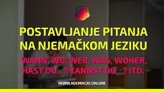 Nauči pravilno postavljati pitanja na njemačkom jeziku (A1) - 2019