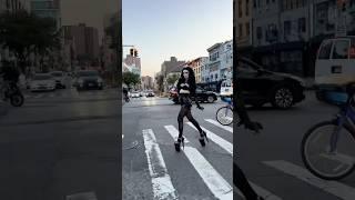 Drag queen falls crossing the street in DANGEROUS 10 inch heels 