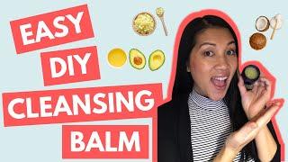 Organic Cleansing Balm DIY Recipe QUICK & AFFORDABLE