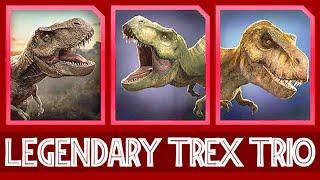 THE LEGENDARY TREX TRIO (JURASSIC WORLD ALIVE)