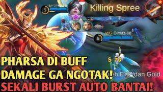 NEW UPDATE BUILD PHARSA TERSAKIT 2021 - BUILD DAN EMBLEM PHARSA MOBILE LEGENDS INDONESIA