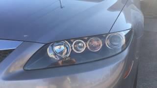 2007 Mazda 6 - Headlight Restoration - Auto Detaling Austin LLC