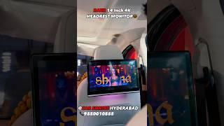 EXPERIENCE BUSINESS CLASS IN YOUR CAR NOW WITH RAZR 14 INCH MASSIVE 4K️️ HEADREST MONITORS