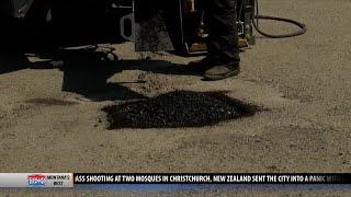 As Bozeman thaws out, potholes create hazards on the streets