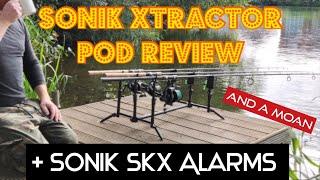 Sonik Xtractor Pod Review plus Sonik SKX Bite Alarms @sifishes