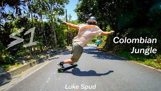 Luke Spud Skates the Colombian Jungle