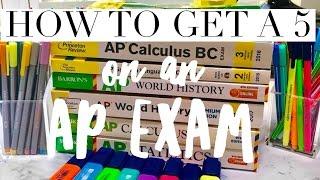 AP EXAM TIPS: How To Pass/Get a 5 on AP Exams