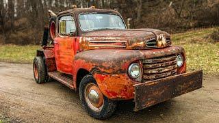 Will it run?? - ABANDONED 1950s Ford Tow Truck