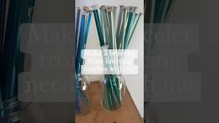 DIY knitting needle bracelets or buy one: https://shedoredostudio.etsy.com