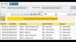 SSRS - How to create Multiple (Cascading) Parameterised Report in SSRS