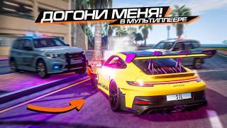 МАССОВЫЕ ПОГОНИ в ГОРОДЕ в BEAMNG MULTIPLAYER! КУЧА ПОЛИЦИИ