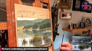 How to Paint Water Reflections with Richard Lindenberg