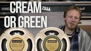 Celestion Creamback vs Greenback: Two Legends of Tone