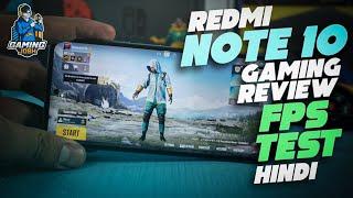 Redmi Note 10 Gaming Review, PUBG Mobile FPS Test | Surprising? | Gaming Josh